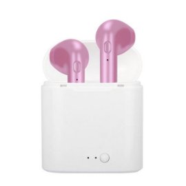 Slika Bluetooth slusalice Airpods i7s TWS ljubicaste HQ