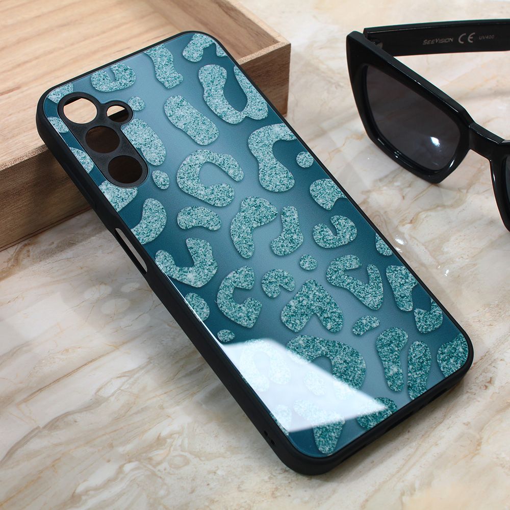 Torbica Shiny glass za Samsung A245F Galaxy A24 4G plava