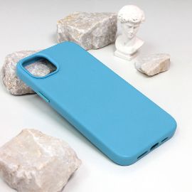 Slika Torbica Beautiful Shine Leather iPhone 14 Plus 6.7 svetlo plava