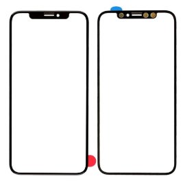 Staklo touch screen-a + OCA za Iphone XS Crno (Crown Quality)