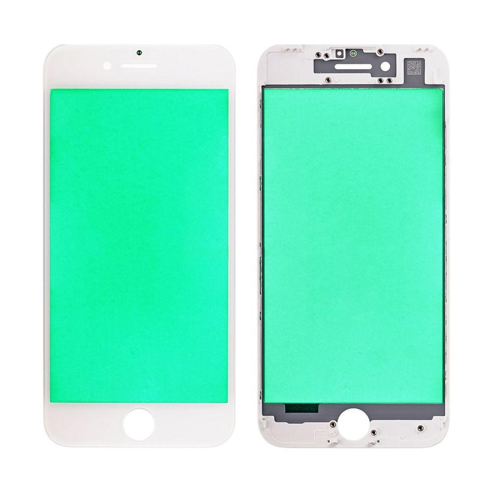 Staklo touch screen-a+frame za Iphone 8 belo AAA RW