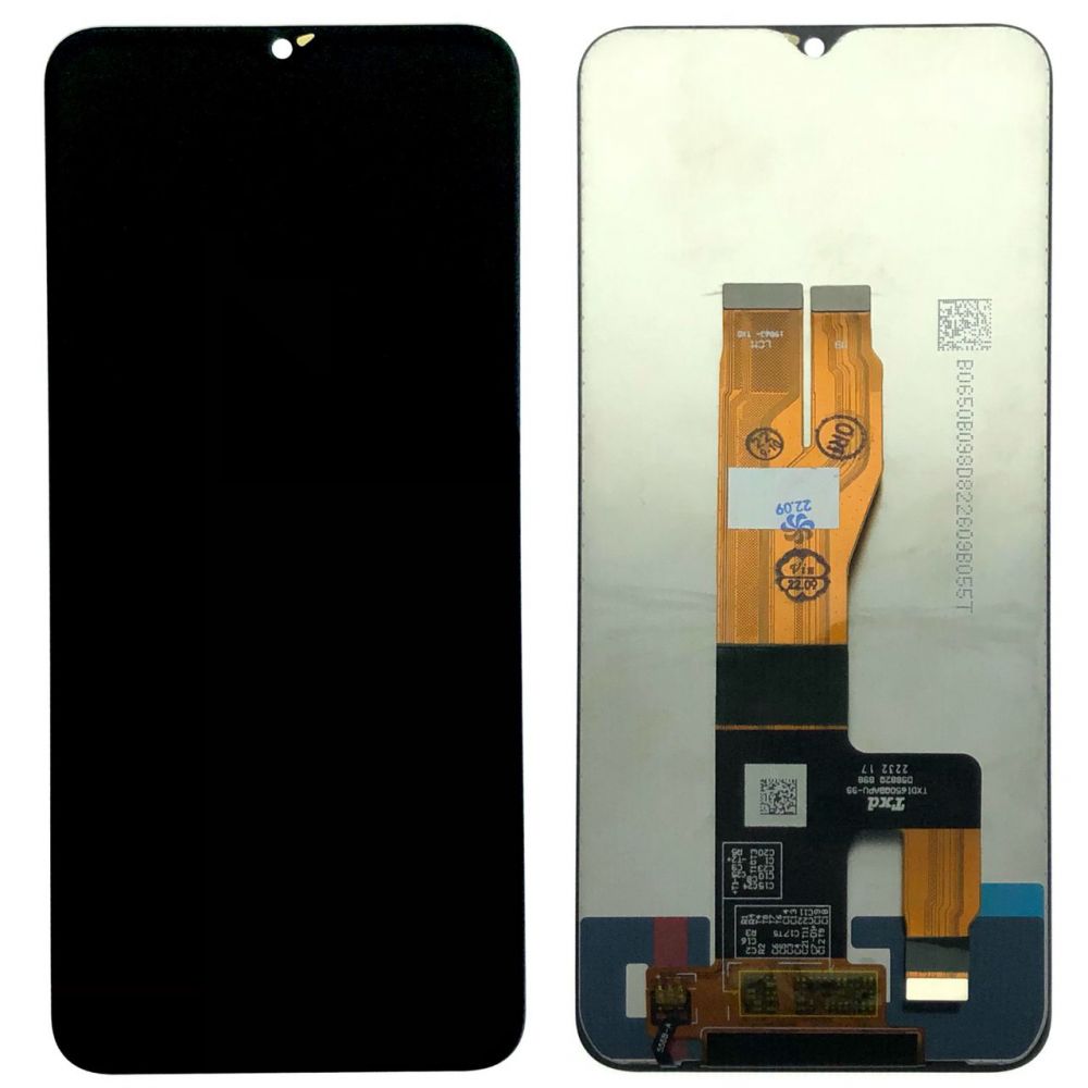 LCD za Realme C30 + touch screen Black CHO