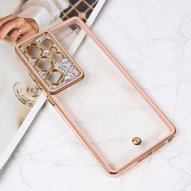 Slika Torbica Cirkon Camera za Samsung S938B Galaxy S25 Ultra roze