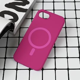 Slika Torbica Magsafe Pure color za iPhone 16e/17e 6.1 tamno pink