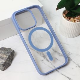 Slika Torbica Magsafe Frame Color za iPhone 15 Pro 6.1 plava