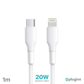 Slika Data Kabl Pluginn PI-PDL 20W Type C na Lightning beli 1m