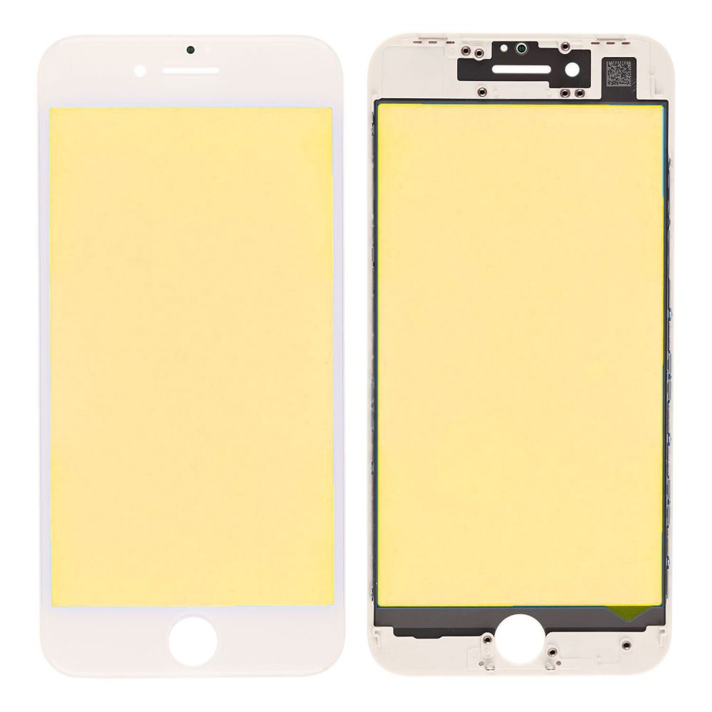 Staklo touch screen-a+frame za Iphone 8 belo AAA