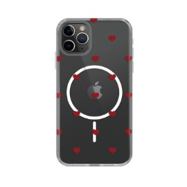Torbica Print Magsafe za iPhone 11 Pro Max 6.5 Red Hearts