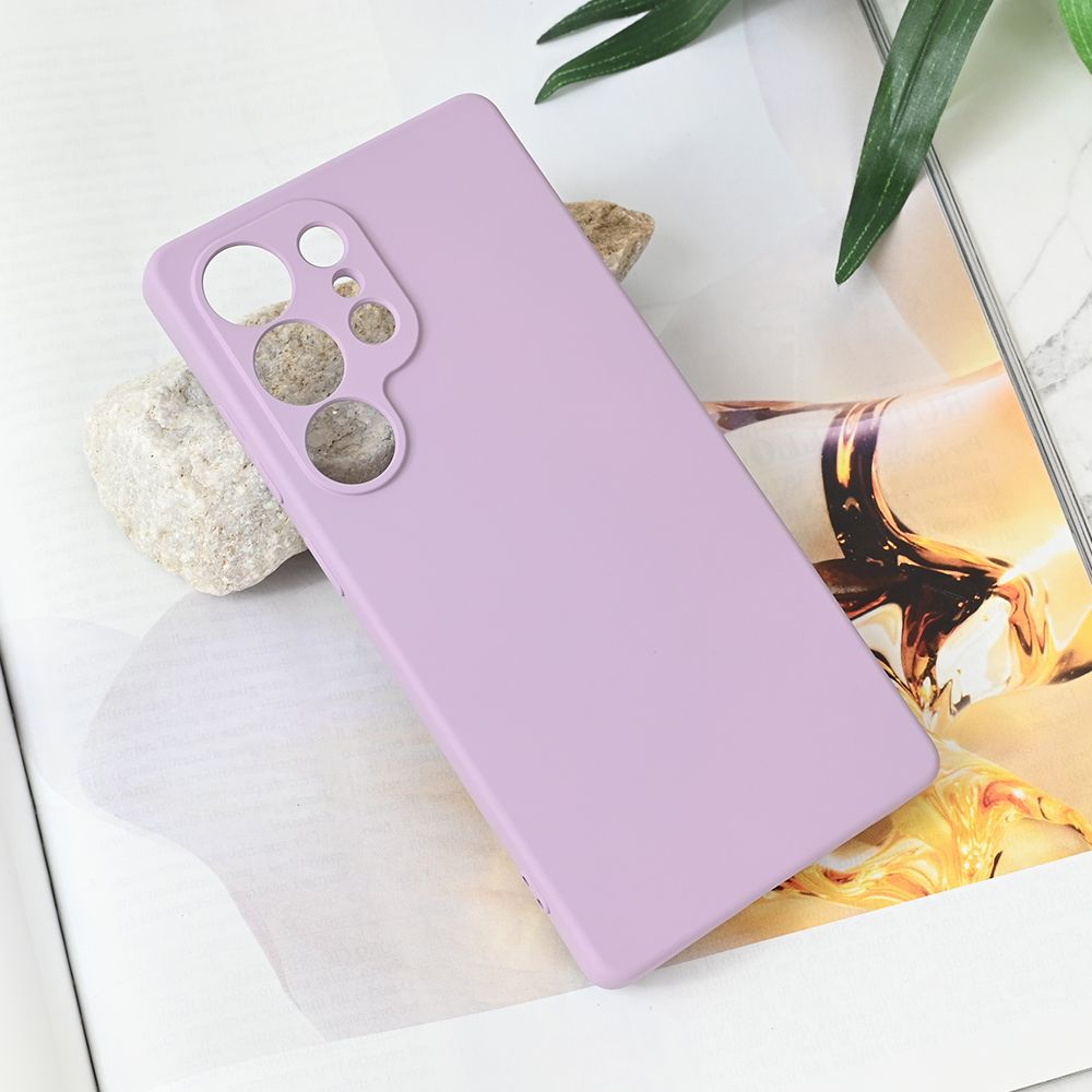 Torbica Teracell Soft Velvet za Samsung S938B Galaxy S25 Ultra ljubicasta