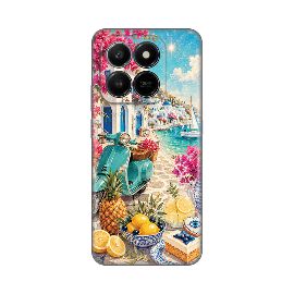 Slika Torbica Silikonska Print Skin za Honor X7d 4G/400 Smart 5G Summer in Greece