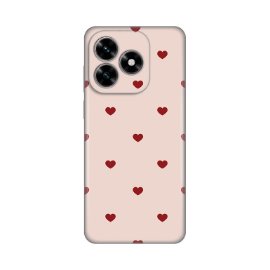 Slika Torbica Silikonska Print za Honor X5c Plus Beige Hearts