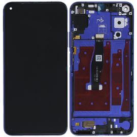 Slika LCD za Huawei Nova 5T + touch screen + frame Blue CHO