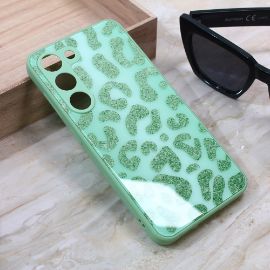 Slika Torbica Shiny glass za Samsung S911B Galaxy S23 svetlo zelena