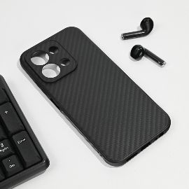 Torbica Carbon fiber za Xiaomi Redmi 15C 4G EU 173mm crna