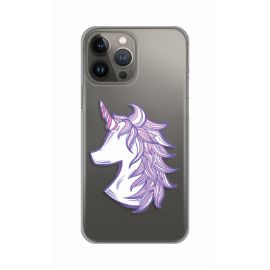 Slika Torbica Silikonska Print Skin za iPhone 13 Pro Max 6.7 Purple Unicorn
