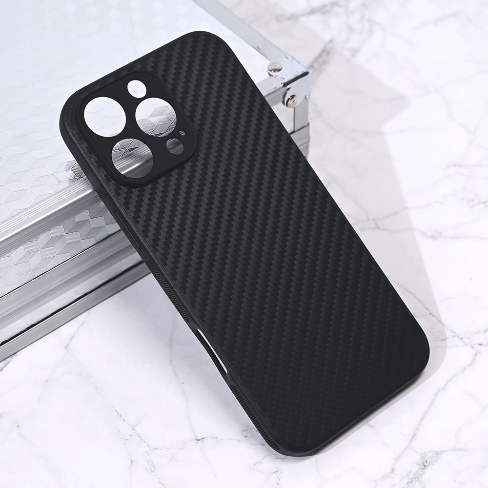 Torbica Carbon fiber za iPhone 16 Pro Max 6.9 crna