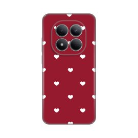 Torbica Silikonska Print Skin za Xiaomi Redmi Note 15 Pro 5G Burgundy Hearts