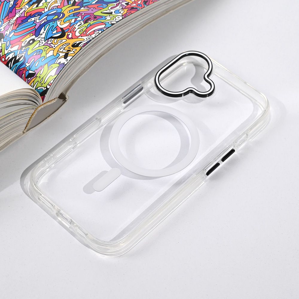 Torbica Magsafe Color Pop za iPhone 17 6.3 bela