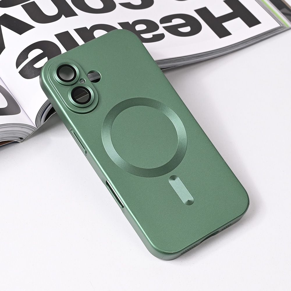 Torbica Magsafe Chrome za iPhone 16 6.1 zelena