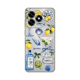 Slika Torbica Silikonska Print za Honor X5c Plus Mediterranean Martini