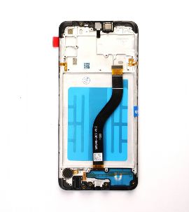 LCD za Samsung A207F/Galaxy A20s (GH81-17774A) + touch screen + frame Black FULL ORG-SP