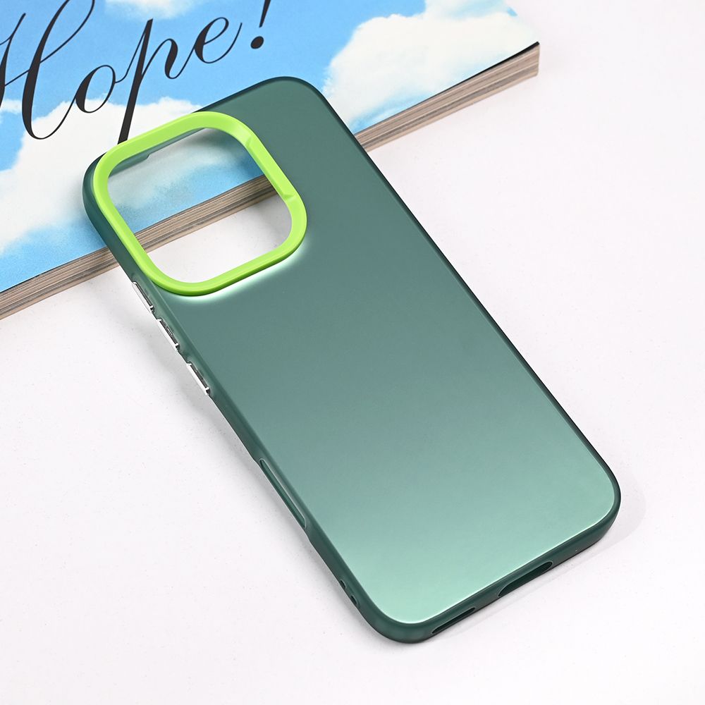 Torbica Clear za Honor 400 Lite zelena