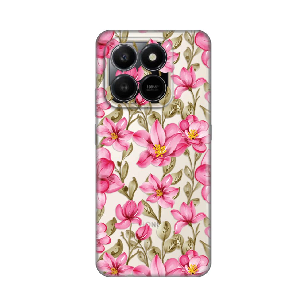 Torbica Silikonska Print za Honor X7d 4G/400 Smart 5G Magnolia
