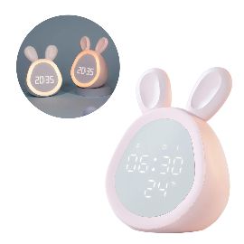 Slika Deciji digitalni sat Bunny roze