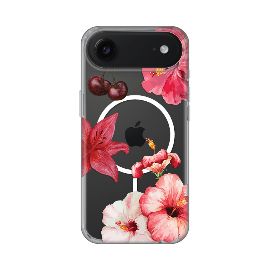 Slika Torbica Print Magsafe za iPhone 17 Air 6.6 Hibiscus