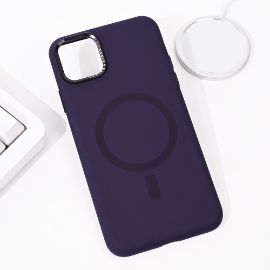 Slika Torbica Magsafe Pure Plus za iPhone 11 Pro Max 6.5 tamno ljubicasta