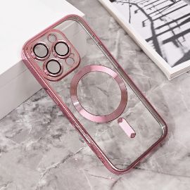 Slika Torbica Magsafe Lux za iPhone 16 Pro 6.3 roze