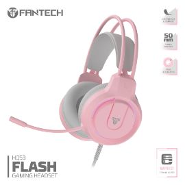 Slika Slusalice Gaming Fantech HQ53 Flash Sakura