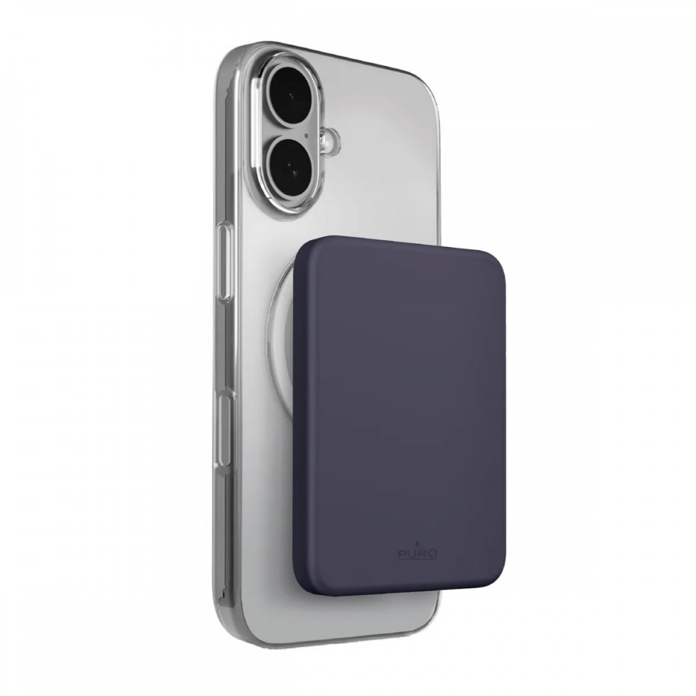 Power bank prenosiva baterija PURO Magsafe 4200mAh tamno plava