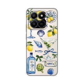 Slika Torbica Silikonska Print za Honor X7d 4G/400 Smart 5G Mediterranean Martini