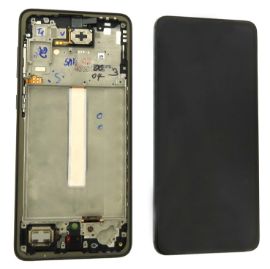 Slika LCD za Samsung A336/Galaxy A33 5G + touch screen + frame Black OLED