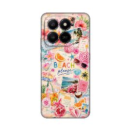 Slika Torbica Silikonska Print Skin za Honor X7d 4G/400 Smart 5G Beach Please