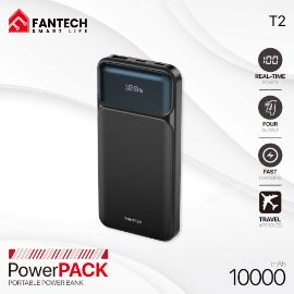 Slika Power bank Prenosiva baterija Fantech T2 10000mAh QC, PD, 22.5W  crni