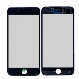 Slika Staklo touch screen-a + frame + OCA + polarizator za Iphone 8/Iphone SE 2020 Crno (Crown Quality)