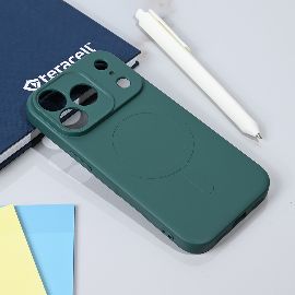 Torbica Teracell Giulietta Magsafe za iPhone 17 Pro/18 Pro 6.3 tamno zelena