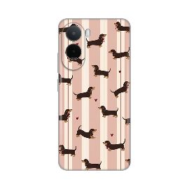 Torbica Silikonska Print Skin za Xiaomi Redmi A7 Pro Dachshunds Love