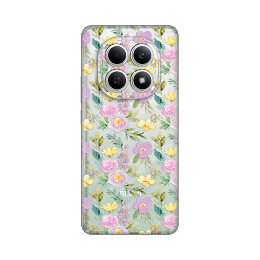 Torbica Silikonska Print Skin za Xiaomi Redmi Note 15 4G/5G Soft Flowers