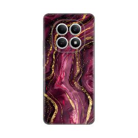 Torbica Silikonska Print za Xiaomi Redmi Note 15 4G Burgundy