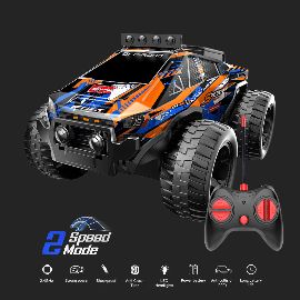Slika RC off road auto na daljinsko upravljanje JWD C078 2.4Gh crno narandzasti