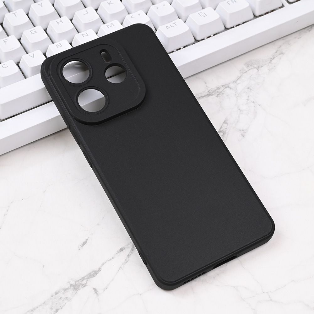 Torbica Silikon Pro Camera za Xiaomi Redmi Note 14 5G crna