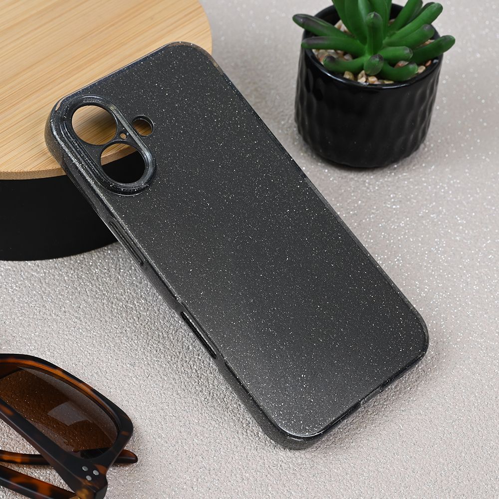 Torbica Sparkle Dust za iPhone 16 6.1 siva