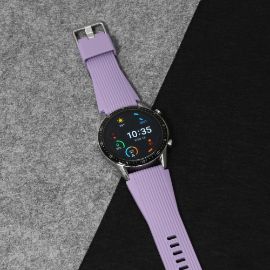Slika Narukvica relief za smart watch 22mm ljubicasta