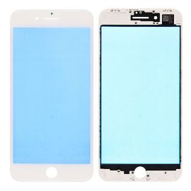Slika Staklo touch screen-a+frame za Iphone 8 Plus belo AAA RW
